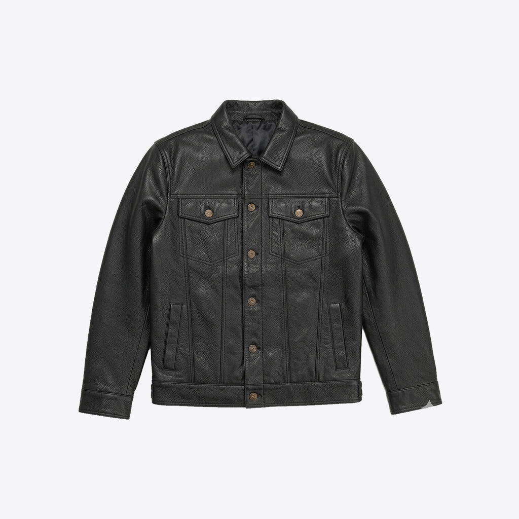 Ironwood Leather Trucker Jacket