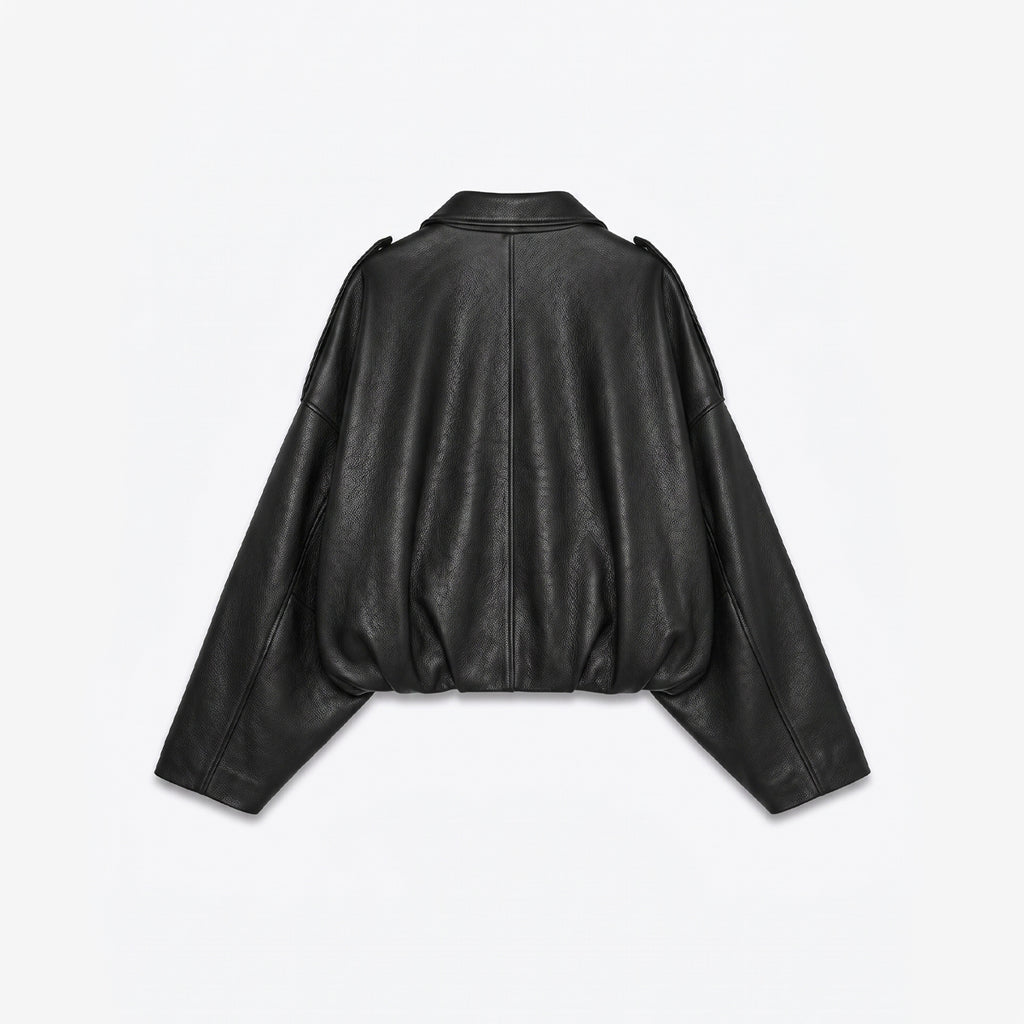 Eclipse Oversized Leather Jacket