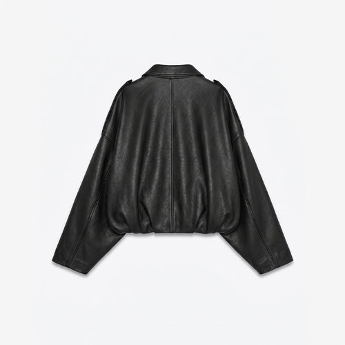 Eclipse Oversized Leather Jacket